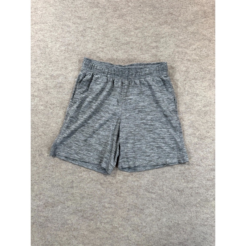 Old Navy Mesh Performance Shorts Boys S(6-7) Heather Gray Stretch Sweat Wicking